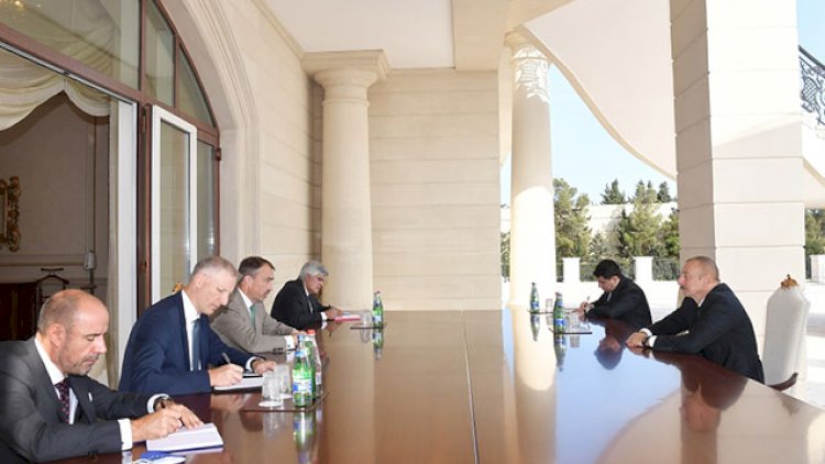   İlham Əliyev qəbul keçirdi - Foto   