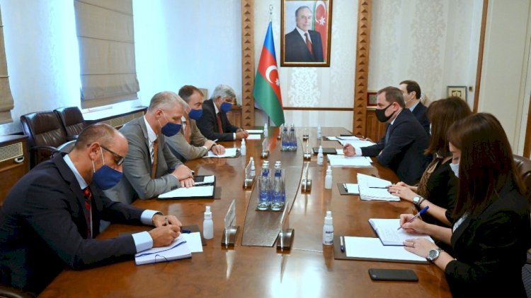    Ceyhun Bayramov Avropa İttifaqının Cənubi Qafqaz üzrə xüsusi nümayəndəsi ilə görüşdü   