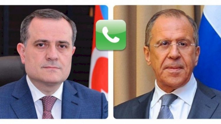    Ceyhun Bayramov Lavrovla telefonla danışdı   