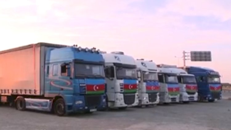    16 yük avtomobili ilə 6500 təkər cəbhə bölgəsinə yola salındı   