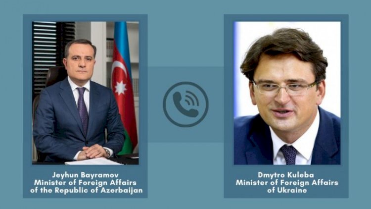    Ceyhun Bayramov ukraynalı həmkarı ilə Qarabağdakı vəziyyəti müzakirə etdi   