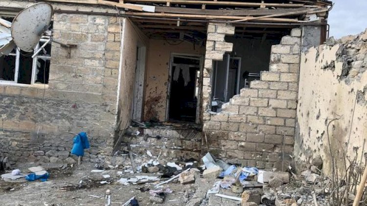    Naftalanda bir ailənin beş üzvünün düşmən təxribatı ilə öldüyü evdən   FOTOREPORTAJ