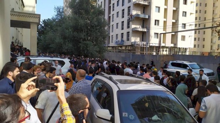    Ordumuz üçün könüllü qan verənlər izdiham yaratdı - Video   