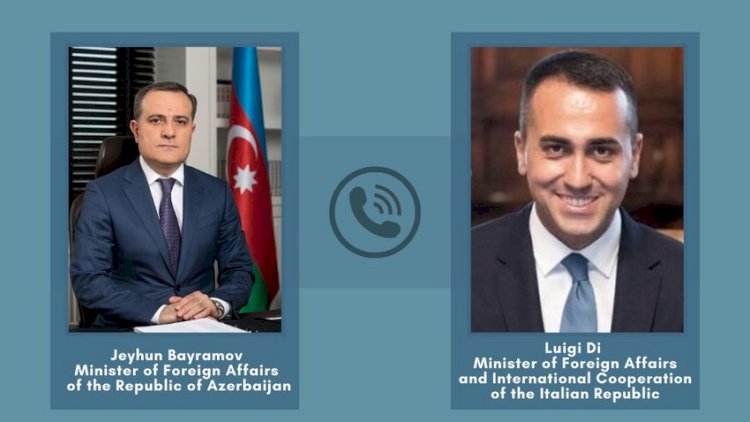    Ceyhun Bayramovla italiyalı həmkarı arasında telefon bağlantısı baş tutdu   