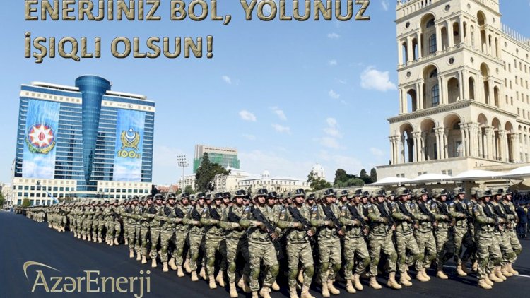    “Azərenerji”dən  Silahlı Qüvvələrə dəstək   