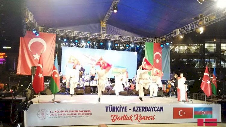    Ankarada Azərbaycana dəstək konserti keçirildi - Fotolar   