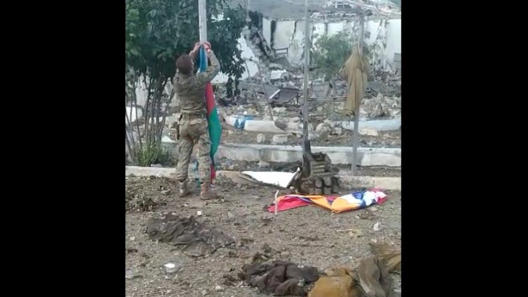    Bayrağımız Suqovuşana belə sancıldı - Video   