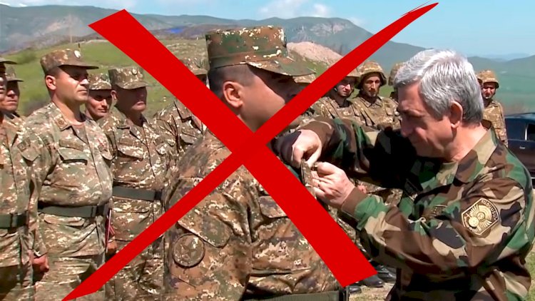    Ordumuz Sarkisyanın şəxsən təltif etdiyi erməni hərbçini məhv etdi   