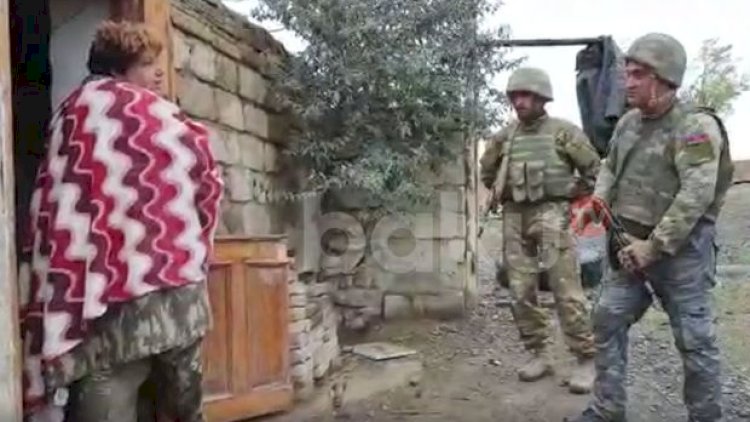    Erməni qadın Azərbaycan əsgərlərinə: “Evinizə xoş gəldiniz!” - Video   