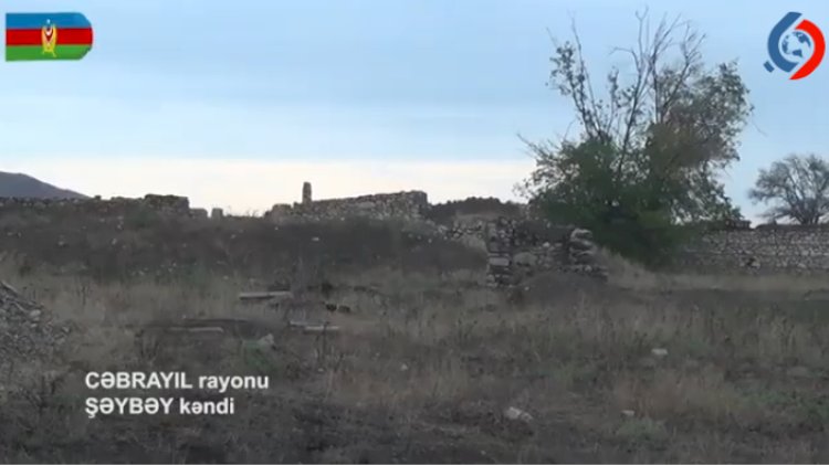    İşğaldan azad olunan Cəbrayıl rayonunun Şəybəy kəndi -   Video