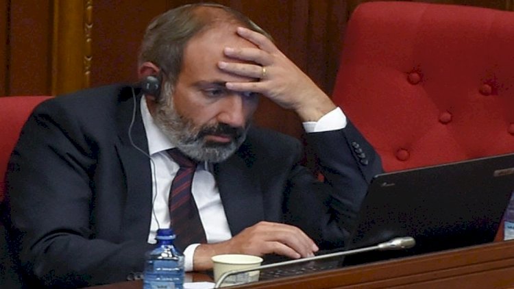    Paşinyan yenə özünü biabır etdi    