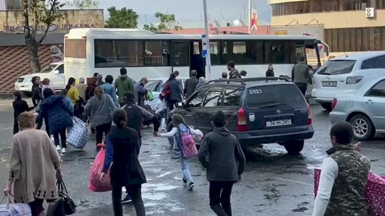    Xankəndi boşalır - 25 min insan şəhəri tərk edib   
