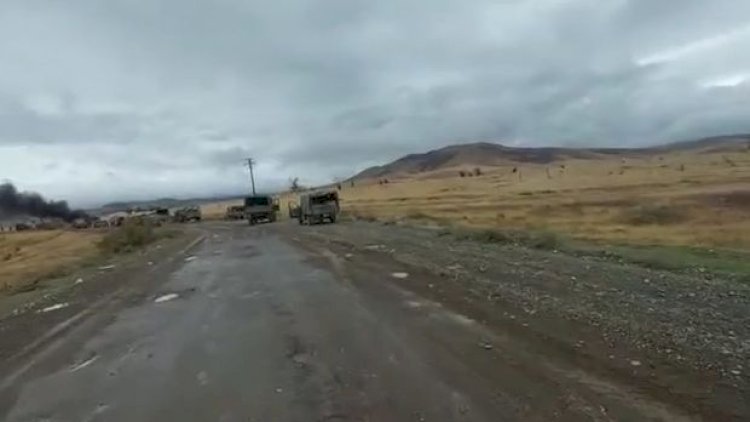   Düşmən hərbi texnikalarını qoyub qaçdı - Video   