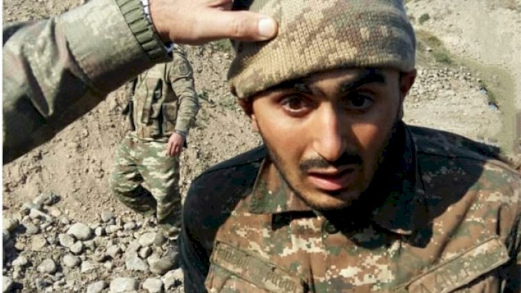    Daha bir düşmən hərbçisi əsir götürülüb -   Foto