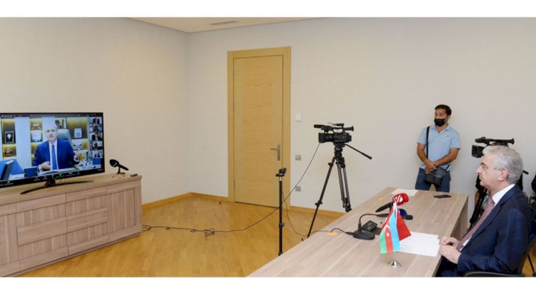    YAP Türkiyənin iqtidar partiyası ilə videokonfrans keçirib   - Foto