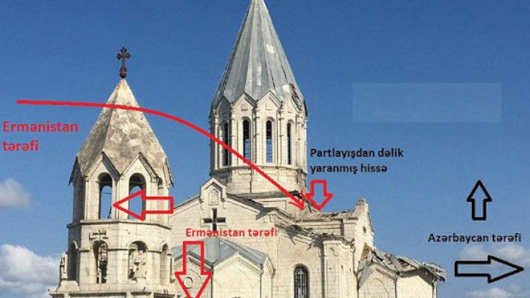    Ermənilərin kilsə oyunu: Özləri vurub   
