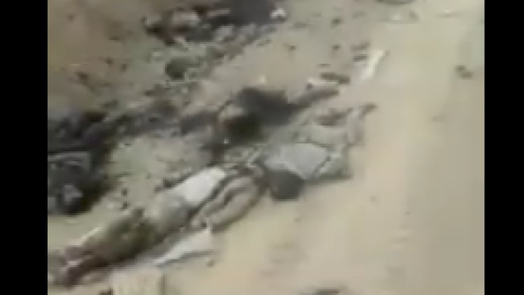    Məhv edilən erməni əsgərlərinin görüntüləri -   Video