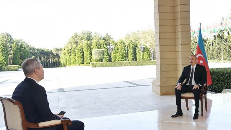    Prezident İlham Əliyev Rusiyanın RBK televiziya kanalına müsahibə verib   