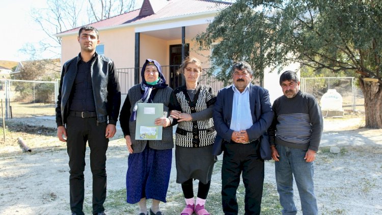    Şəhid ailələri və müharibə əlillərinə yeni evlər verilib   
