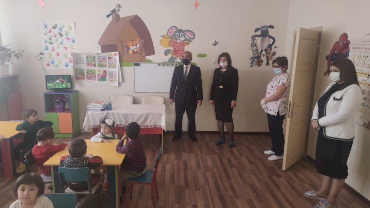    Abşeronda məktəb və bağçalarında növbəti monitorinqlər aparıldı - Fotolar   