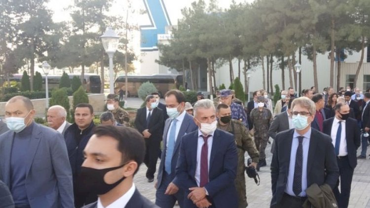    Səfirlər Mingəçevirə getdilər - Foto   