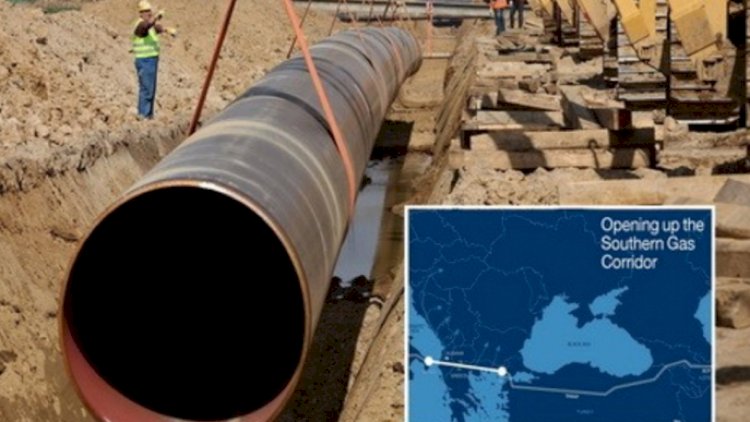    TAP boru kəmərinin inşası tamamlanıb   