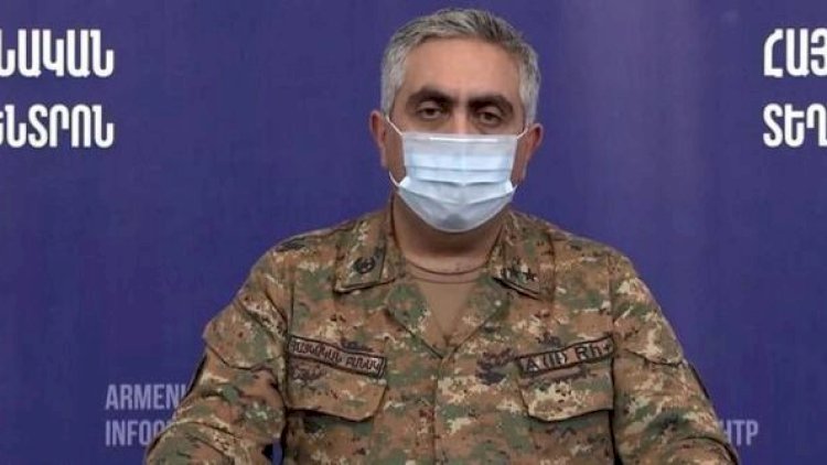    Ermənistan Müdafiə Nazirliyinin brifinqində biabırçı anlar - FOTO   