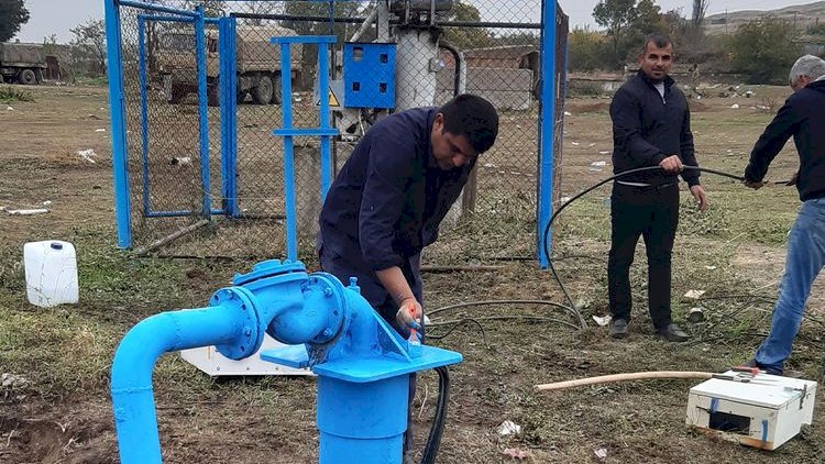    İşğaldan azad olunmuş ərazilərdə subartezian quyularının bərpasına başlanıldı   