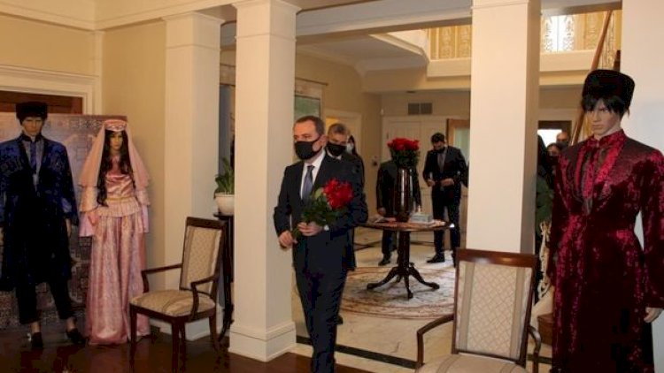    Ceyhun Bayramov Azərbaycanın ABŞ-dakı səfirliyini ziyarət etdi - Foto   