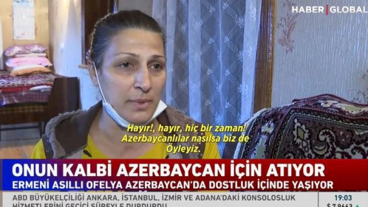    Azərbaycanda yaşayan erməni qadın ölkəmizdə ona olan münasibəti türkiyəli jurnalistlərə danışdı - Video   