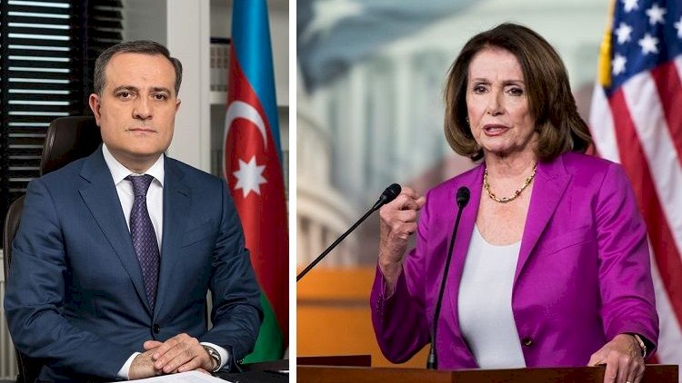    Ceyhun Bayramov Nensi Pelosi ilə Qarabağ münaqişəsini müzakirə edib   