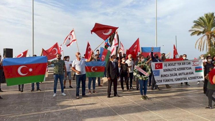    Şimali Kiprdə Qarabağa dəstək mitinqi keçirilib -   Fotolar