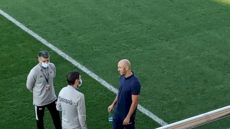    Riçard Almeyda “Zirə” - “Qarabağ” oyununda - Fotolar   
