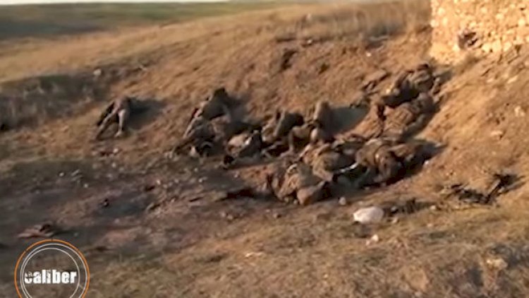    Ordumuzun məhv etdiyi erməni hərbçiləri   - Yeni görüntülər