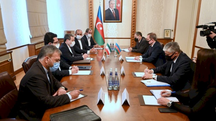    Ceyhun Bayramov İran prezidentinin xüsusi elçisi ilə görüşüb   