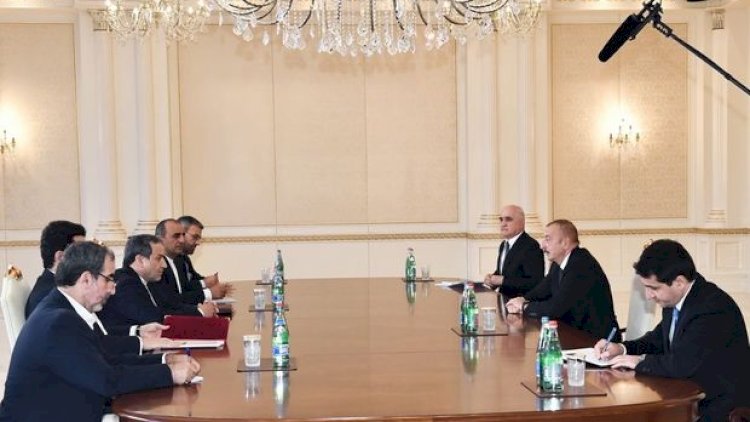    İlham Əliyev İran Prezidentinin xüsusi nümayəndəsinin başçılıq etdiyi nümayəndə heyətini qəbul etdi - Foto   