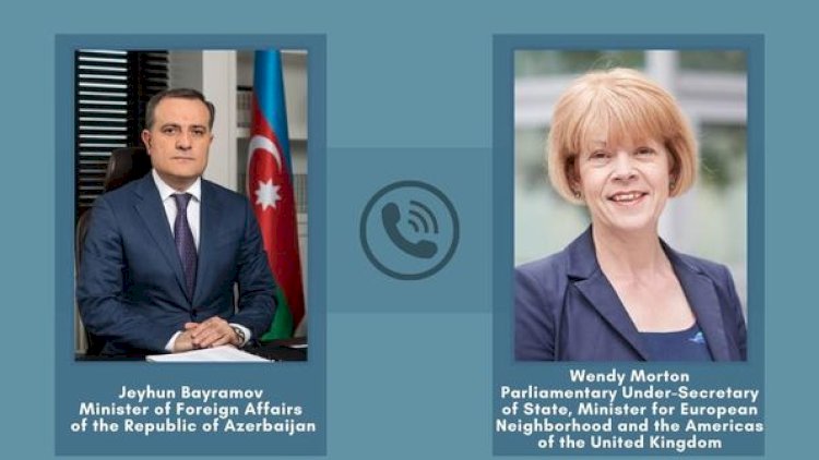    Ceyhun Bayramov ilə Britaniyanın Dövlət Naziri arasında telefon danışığı oldu   