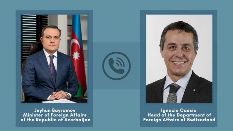    Ceyhun Bayramov isveçrəli həmkarını erməni terroru barədə məlumatlandırdı   