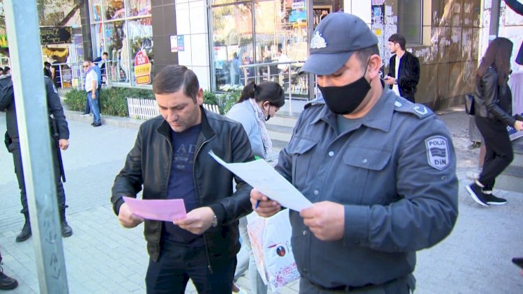   Polis karantin qaydalarına nəzarəti gücləndirdi   