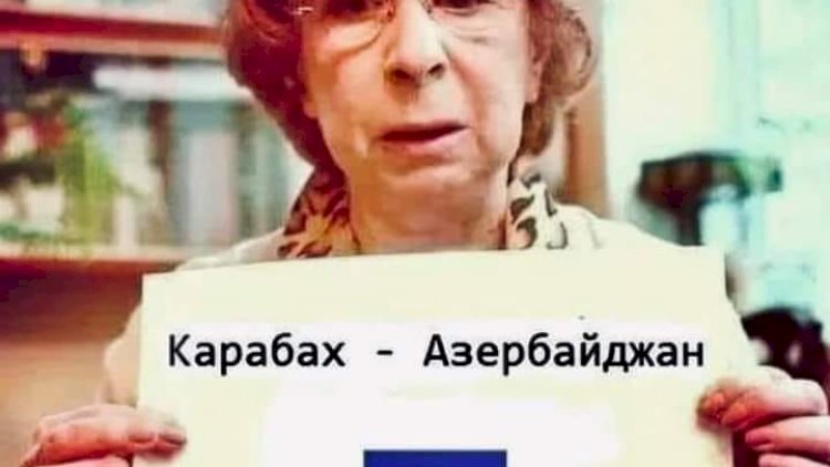    Rusiyanın məşhur aktrisasından Azərbaycana dəstək   - Foto