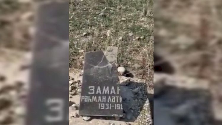    27 il sonra atasının Zəngilandakı məzarını ziyarət edən hərbçimiz - Video   