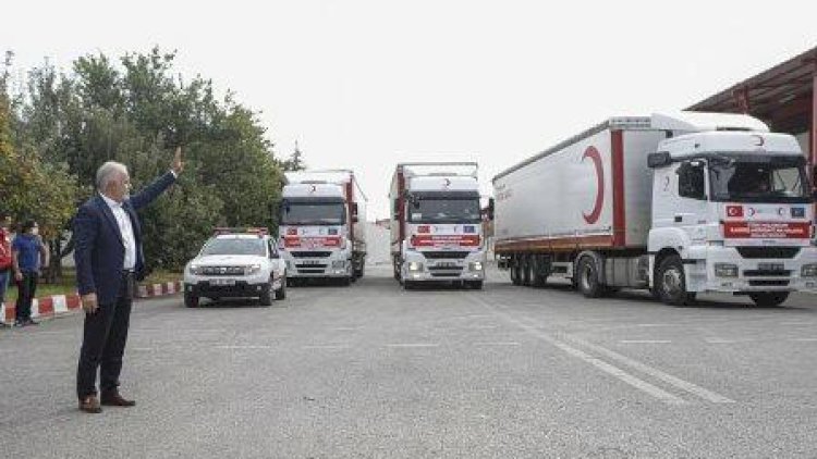    Türkiyədən Azərbaycana 11  “TIR” humanitar yardım gəldi   