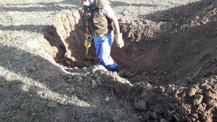    Ermənilərin atdıqları top mərmiləri zərərsizləşdirildi   
