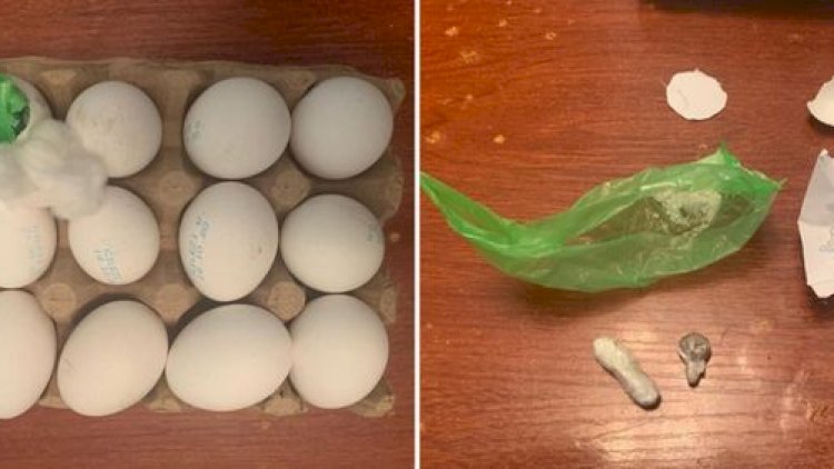    Məhbəsdəki tanışına yumurtanın içində narkotika aparmaq istədi    