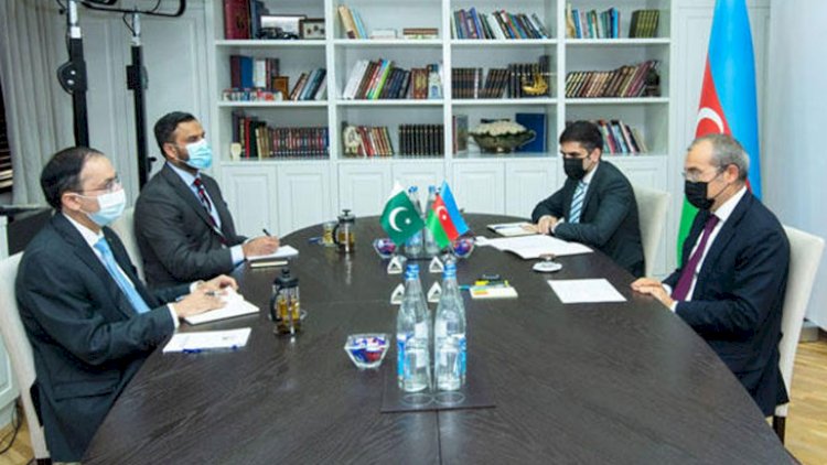    Mikayıl Cabbarov Pakistan səfiri ilə görüşdü   