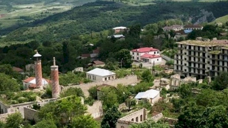    Şuşa kosmosdan belə görünür - Fotolar   