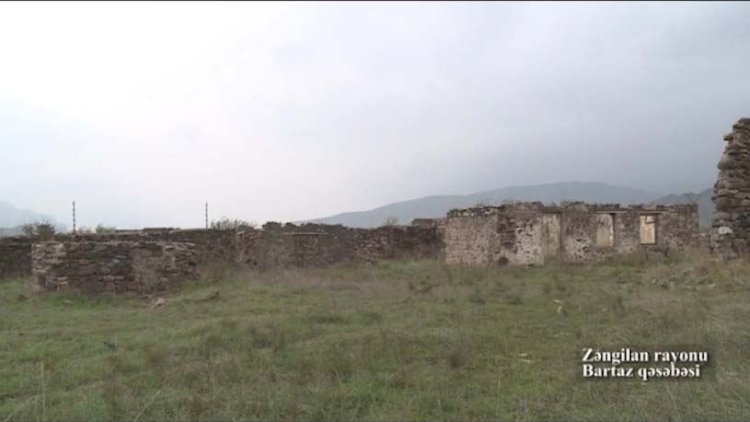    Zəngilanın Bartaz qəsəbəsinin görüntüləri -   Video