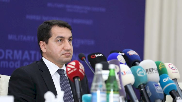    Hikmət Hacıyev Ermənistanın talançılığından yazdı   
