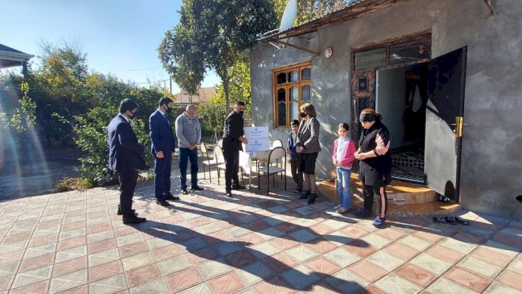    XİN erməni təcavüzündən zərər çəkmiş Tərtər və Bərdədəki 500 ailəyə humanitar yardım göstərdi - Fotolar   