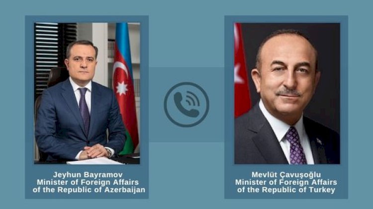    Xarici İşlər nazirləri arasında telefon danışığı olub   